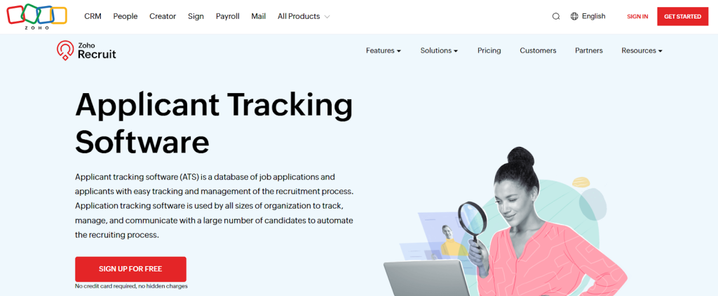 Zoho Recruit