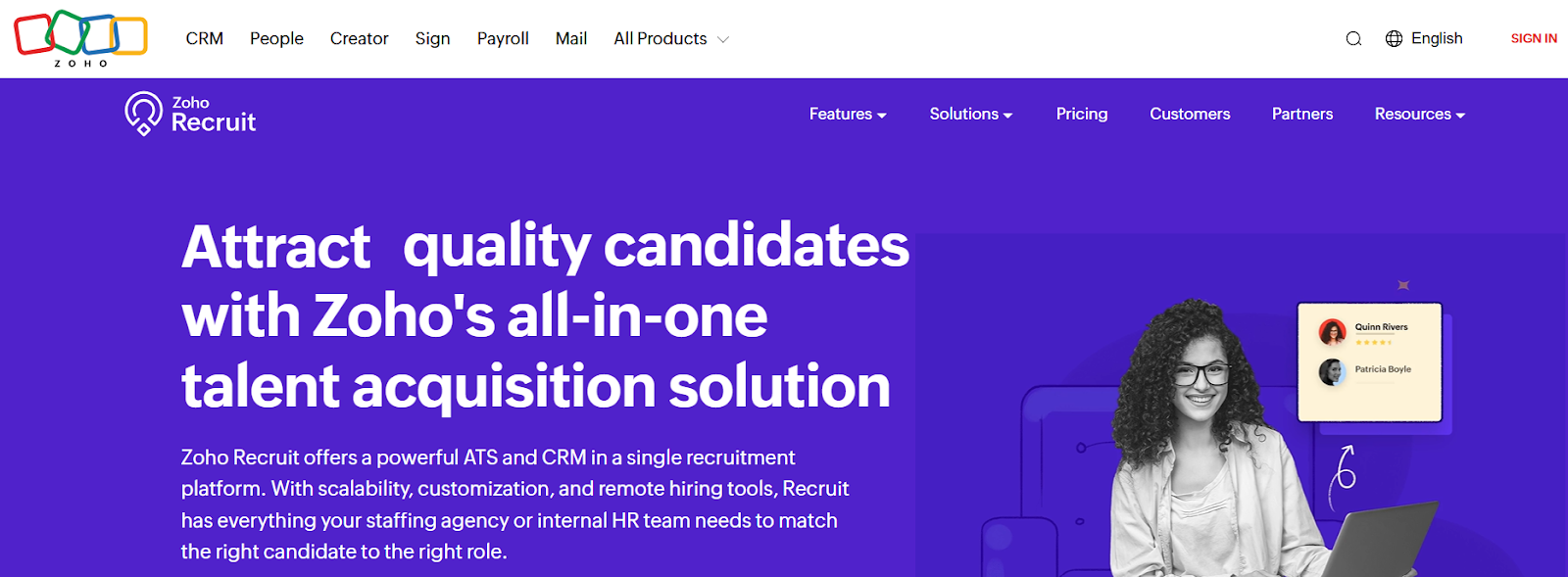 Zoho Recruit